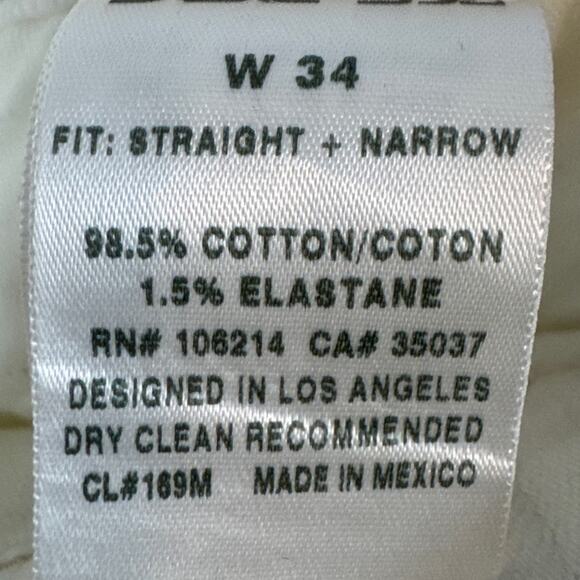 Joe’s Jeans Plus Size Women’s Vintage Reserve Straight Jeans Vintage White 34 - Picture 8 of 9